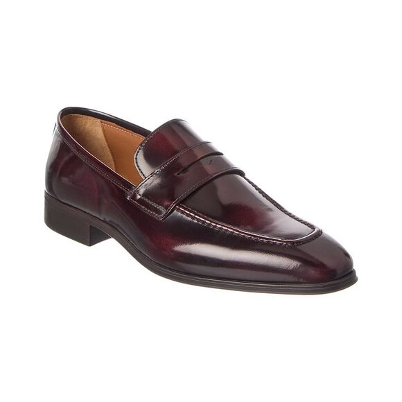 Antonio Maurizi Leather Loafer Red